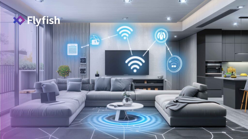 Modern living room enhanced by AI home decor advisors